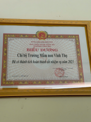 Hình ảnh GIẤY CHỨNG NHẬN GIẤY KHEN CHI BỘ ( ĐẢNG BỘ) HOÀN THÀNH NHIỆM VỤ