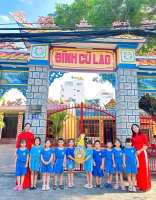 TỔ CHỨC CHO TRẺ ĐI THĂM DI TÍCH LỊCH SỬ ĐÌNH CÙ LAO TẠI ĐỊA PHƯƠNG.